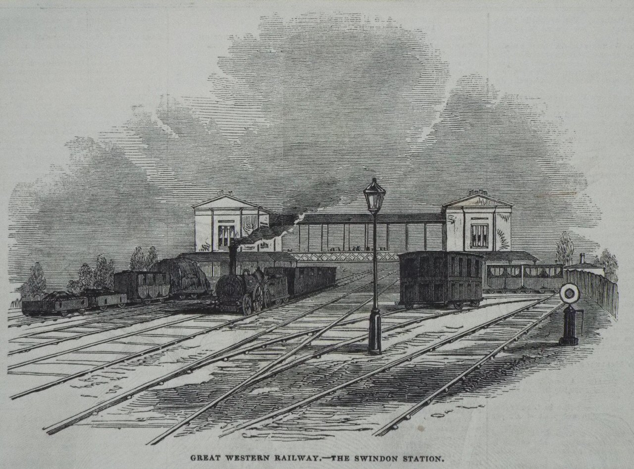 Wood - Great Western Railway - The Swindon Station